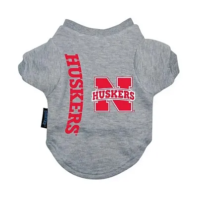 Hunter Nebraska Huskers Pet T-Shirt - Small