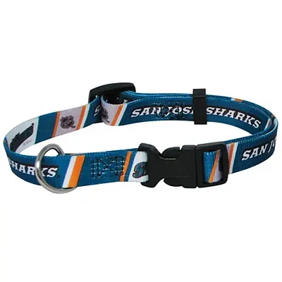 Hunter San Jose Sharks Pet Collar - Medium
