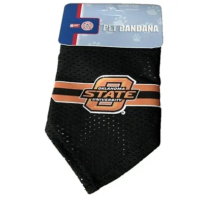 Hunter Oklahoma State Mesh Dog Bandana - Small
