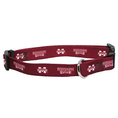 Hunter Mississippi State Bulldogs Dog Collar - Medium
