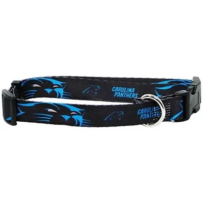 Hunter Carolina Panthers Dog Collar - Large