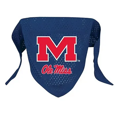 Hunter Ole Miss Rebels Mesh Dog Bandana - Small