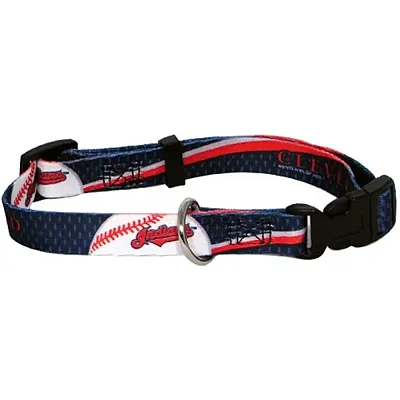 Hunter Cleveland Indians Pet Collar - Small