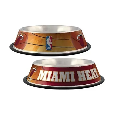 Hunter Miami Heat Dog Bowl