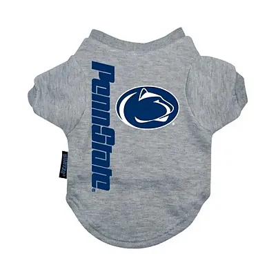 Hunter Penn State Nittany Lions Heather Grey Pet T-Shirt - X-Large