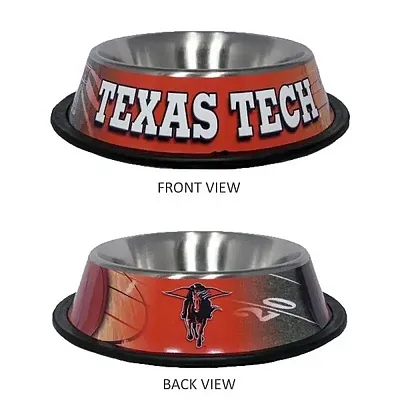 Hunter Texas Tech Stainless Steel Pet Bowl