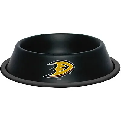 Hunter Anaheim Ducks Gloss Black Pet Bowl