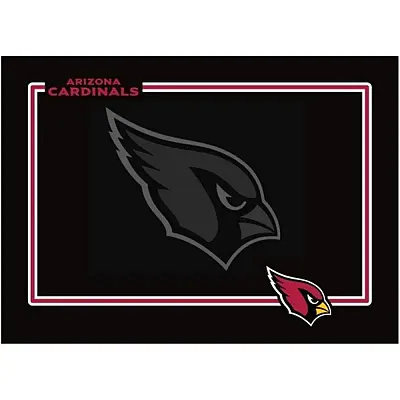 Hunter Arizona Cardinals Black Pet Bowl Mat