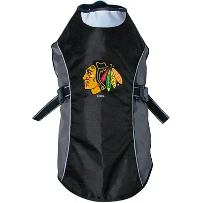 Hunter Chicago Blackhawks Water Resistant Reflective Jacket - LG