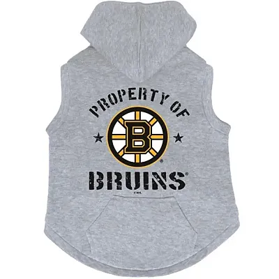 Hunter Boston Bruins Pet Hoodie Sweatshirt - Medium