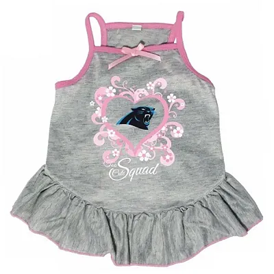 Hunter Carolina Panthers "Too Cute Squad" Pet Dress - Small