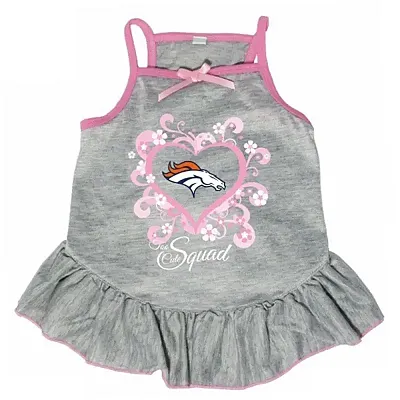 Hunter Denver Broncos "Too Cute Squad" Pet Dress - X-Small