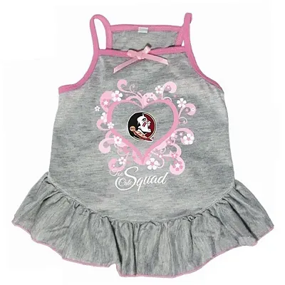 Hunter Florida State Seminoles "Too Cute Squad" Pet Dress - Large