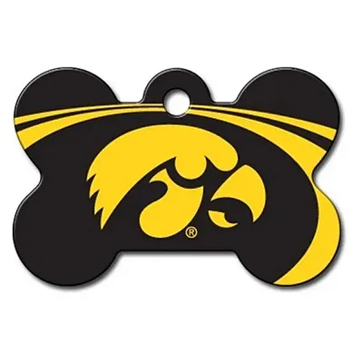 Hillman Group Iowa Hawkeyes Bone ID Tag