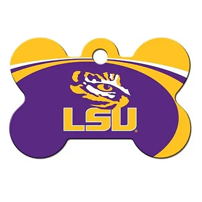 Hillman Group LSU Tigers Bone ID Tag