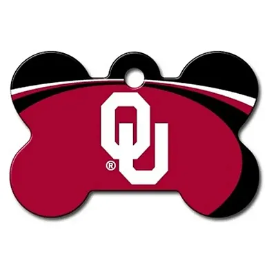 Hillman Group Oklahoma Sooners Bone ID Tag