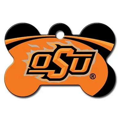 Hillman Group Oklahoma State Cowboys Bone ID Tag