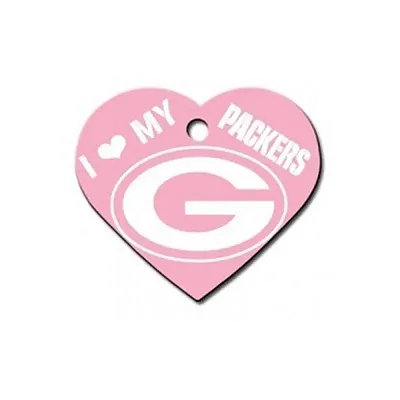Hillman Group Green Bay Packers Heart ID Tag