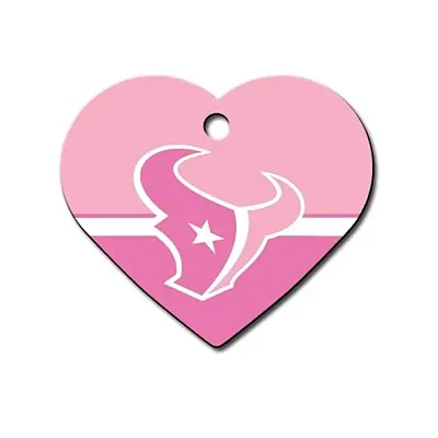 Hillman Group Houston Texans Heart ID Tag