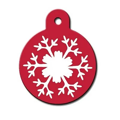Hillman Group Snowflake Circle ID Tag