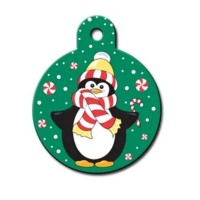Hillman Group Penguin Circle ID Tag