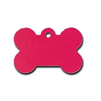Hillman Group Small Standard Bone ID Tag - Red