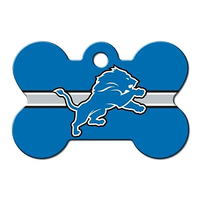 Hillman Group Detroit Lions Bone ID Tag