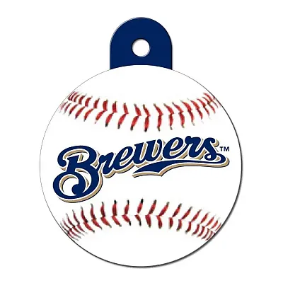 Hillman Group Milwaukee Brewers Circle ID Tag