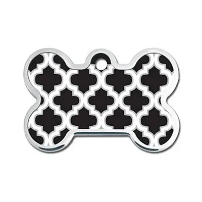 Hillman Group Trellis Pattern Bone ID Tag