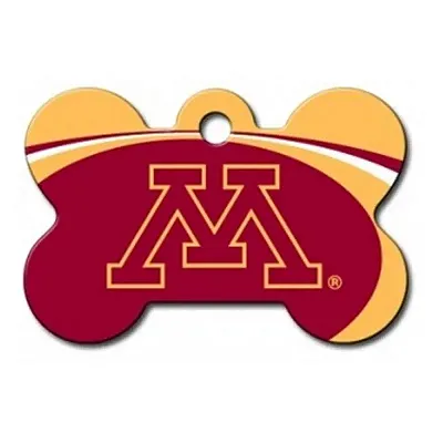 Hillman Group Minnesota Golden Gophers Bone ID Tag