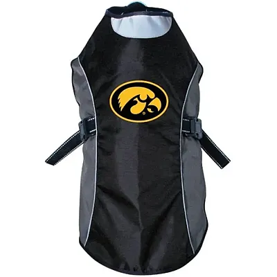 Hunter Iowa Hawkeyes Water Resistant Reflective Pet Jacket - XL