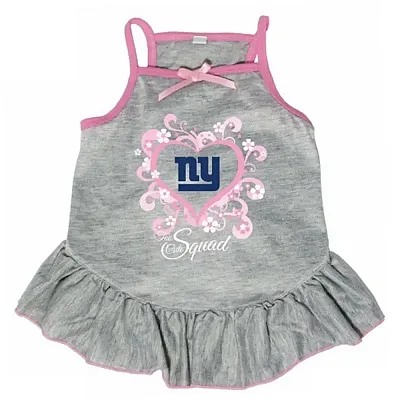 Hunter New York Giants "Too Cute Squad" Pet Dress - X-Small