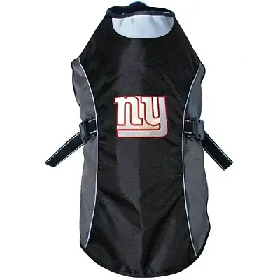 Hunter New York Giants Water Resistant Reflective Pet Jacket - LG