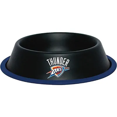 Hunter Oklahoma City Thunder Gloss Black Pet Bowl
