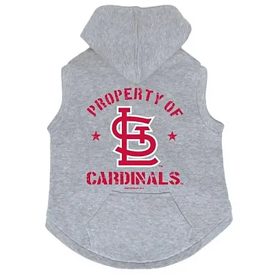 Hunter St. Louis Cardinals Pet Hoodie Sweatshirt - Medium
