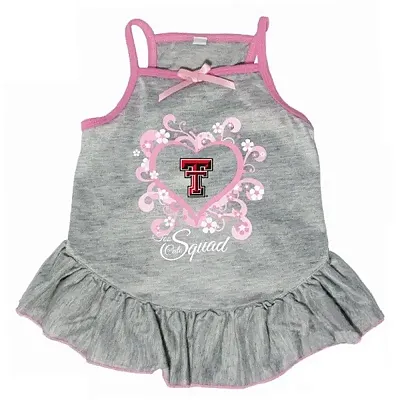 Hunter Texas Tech Red Raiders "Too Cute Squad" Pet Dress - Medium