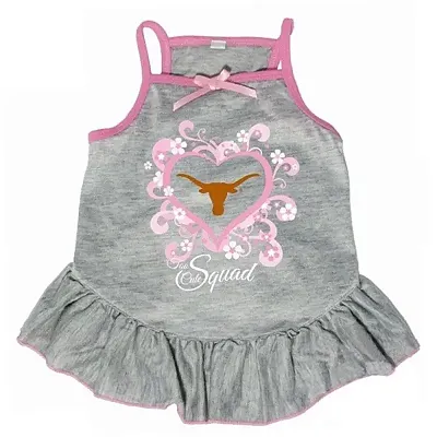 Hunter Texas Longhorns "Too Cute Squad" Pet Dress - X-Small