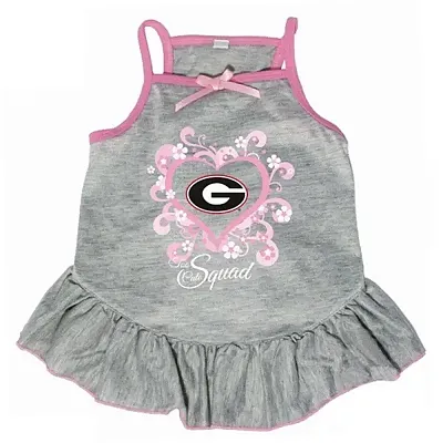 Hunter Georgia Bulldogs "Too Cute Squad" Pet Dress - X-Small