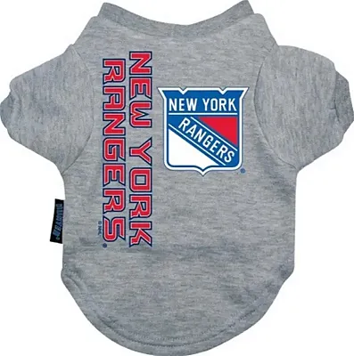Hunter New York Rangers Dog Tee Shirt - Small