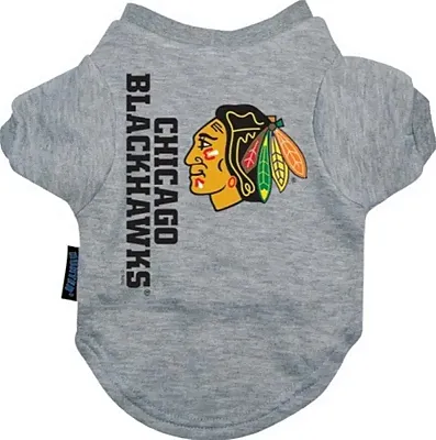 Hunter Chicago Blackhawks Dog Tee Shirt - Small