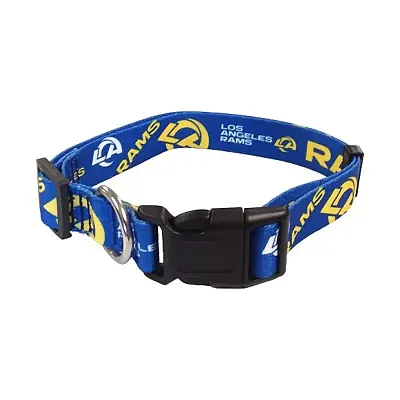 Little Earth Productions Los Angeles Rams Pet Nylon Collar - Large