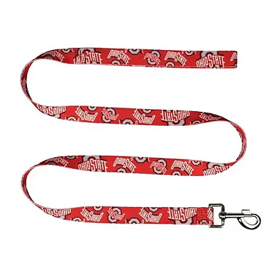 Little Earth Productions Ohio State Buckeyes Pet Nylon Leash - S/M