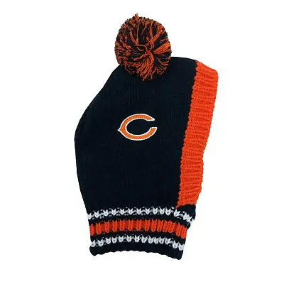 Little Earth Productions Chicago Bears Pet Knit Hat - Medium