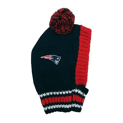 Little Earth Productions New England Patriots Pet Knit Hat - Small