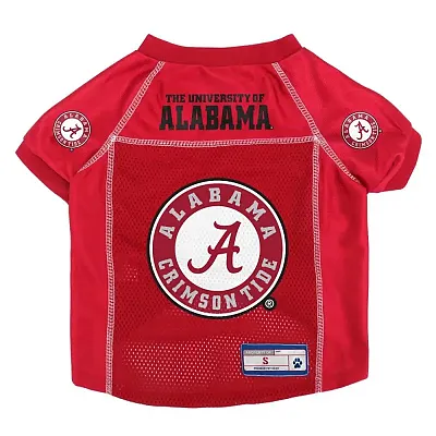 Little Earth Productions Alabama Crimson Tide Mesh Pet Jersey - Medium