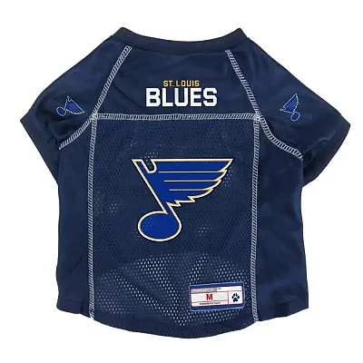 Little Earth Productions St. Louis Blues Pet Mesh Jersey - XS