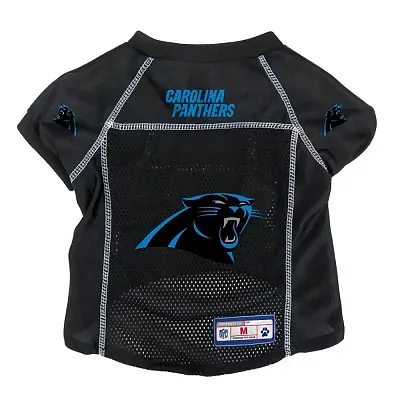Little Earth Productions Carolina Panthers Pet Mesh Jersey - XS