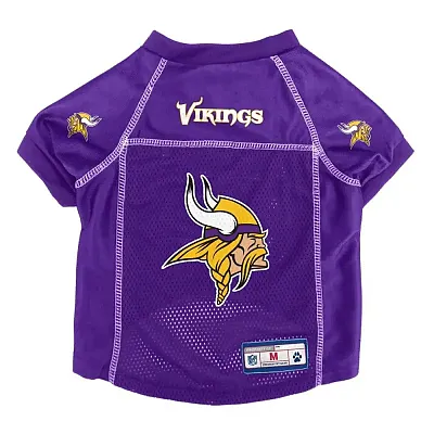 Little Earth Productions Minnesota Vikings Mesh Pet Jersey - XS