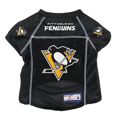 Little Earth Productions Pittsburgh Penguins Pet Mesh Jersey - Large
