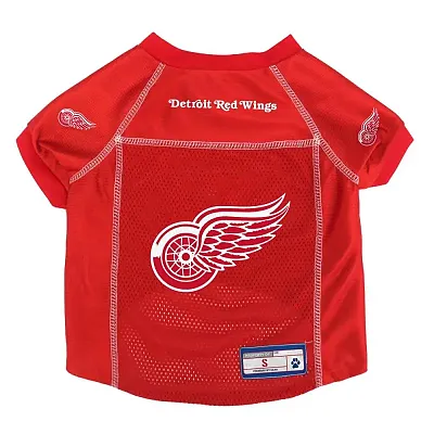 Little Earth Productions Detroit Red Wings Pet Mesh Jersey - Small